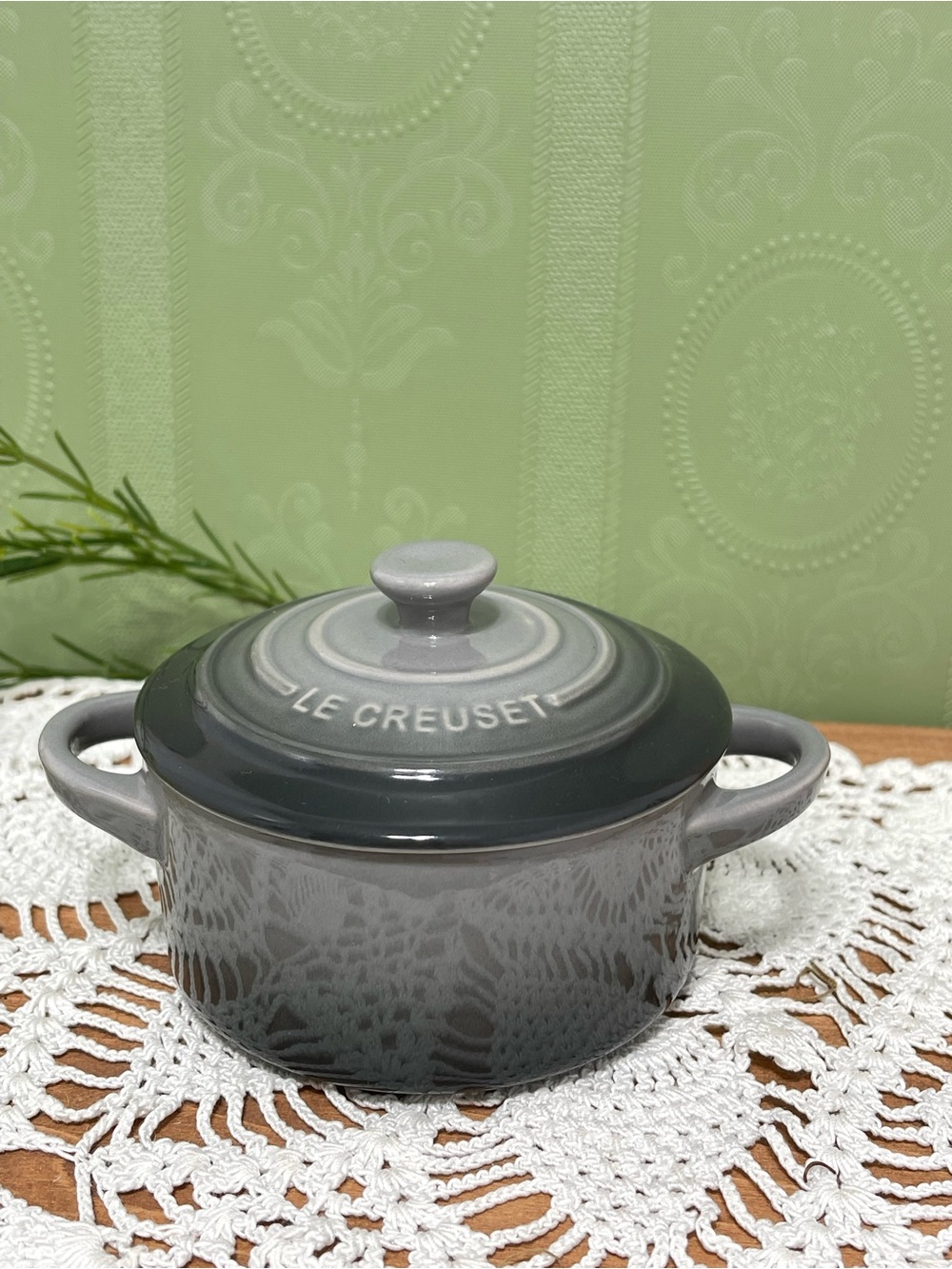 Le Creuset Gray Ombre Mini Cocotte